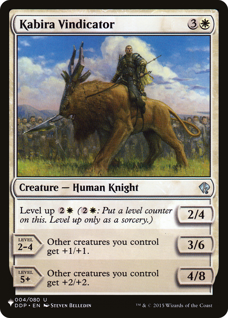 Kabira Vindicator (LIST-DDP-4) [The List]
