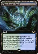 Vineglimmer Snarl (Extended Art) (STX-365) [Strixhaven: School of Mages]