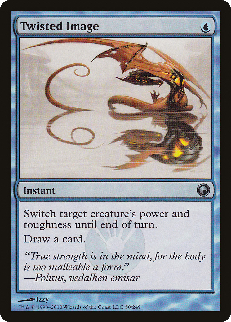 Twisted Image (SOM-050) [Scars of Mirrodin] Foil