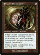 Solemn Simulacrum (Retro Frame) (BRC-161) [The Brothers' War Commander]