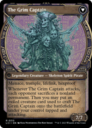 Throne of the Grim Captain // The Grim Captain (LCI-313) [The Lost Caverns of Ixalan]: (Showcase) Foil