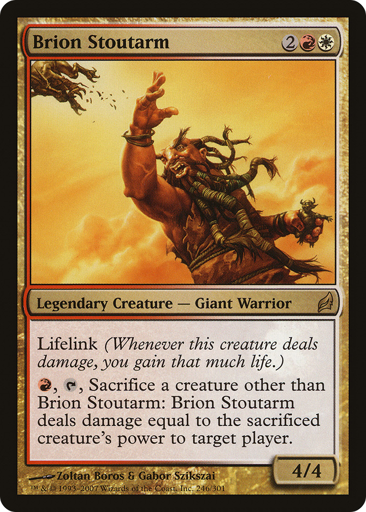 Brion Stoutarm (LRW-246) [Lorwyn]