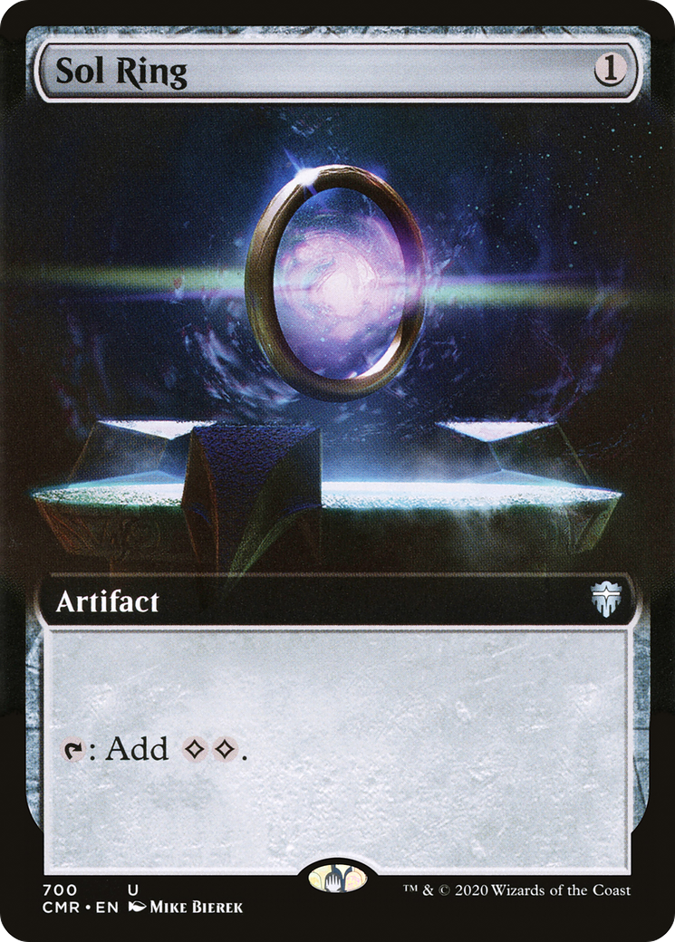 Sol Ring (CMR-700) [Commander Legends]: (Extended Art)