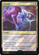 Mortify (Surge Foil) (40K-225) [Warhammer 40,000 Commander] Foil