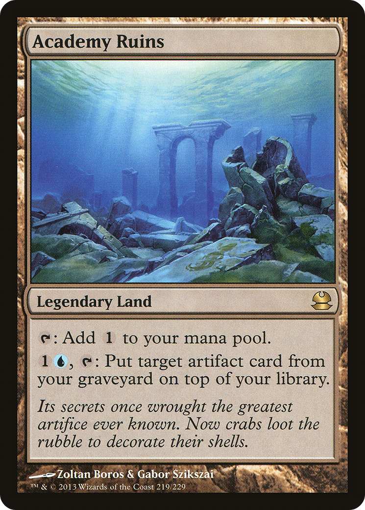 Academy Ruins (MMA-219) [Modern Masters] Foil