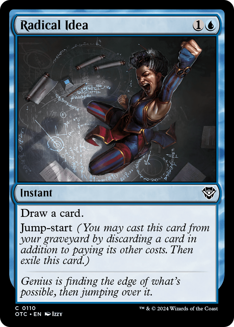 Radical Idea (OTC-110) [Outlaws of Thunder Junction Commander]