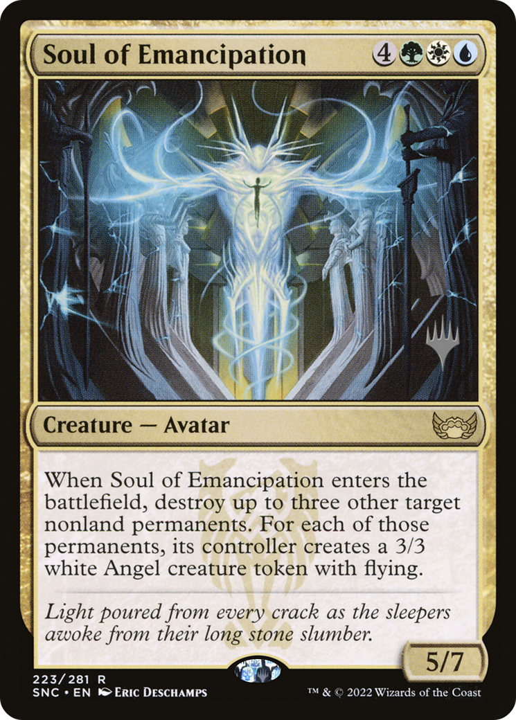 Soul of Emancipation (PPSNC-223P) [Streets of New Capenna Promos]