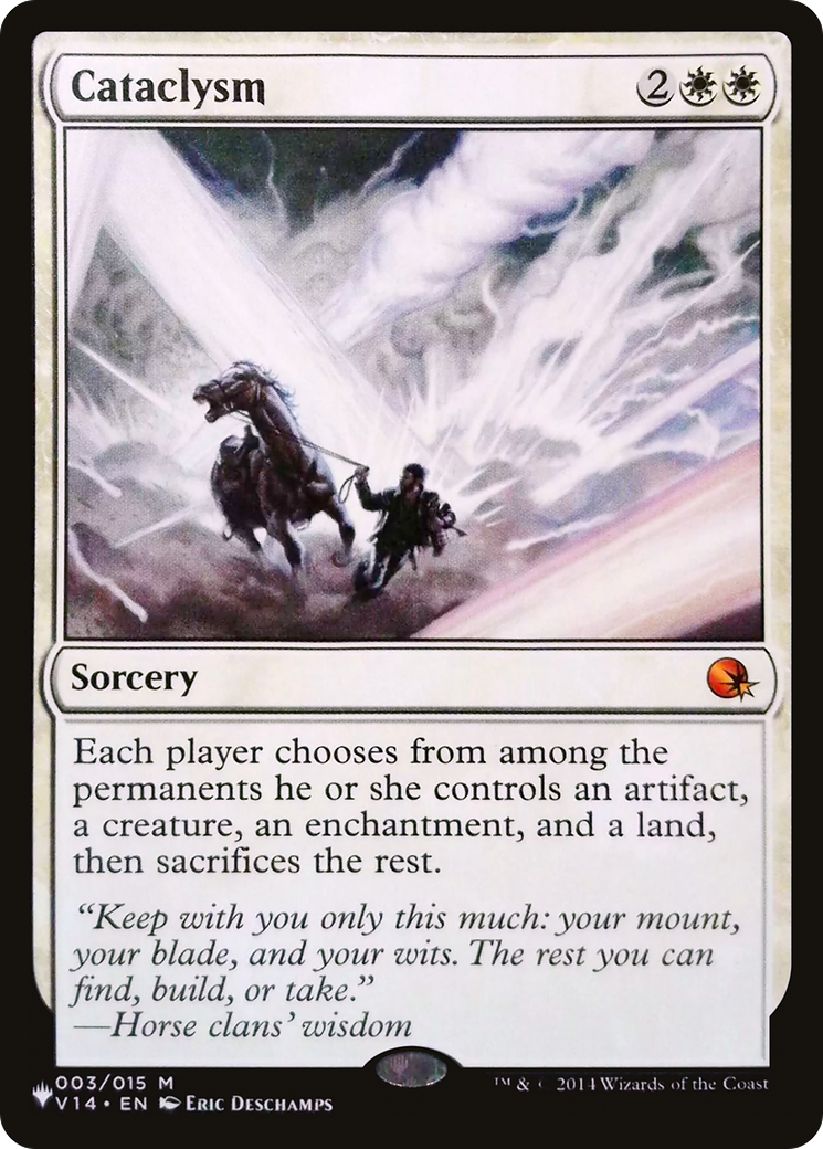 Cataclysm (LIST-V14-3) [The List]