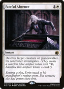 Fateful Absence (PPMID-18P) [Innistrad: Midnight Hunt Promos] Foil