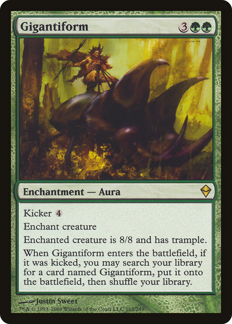 Gigantiform (ZEN-162) [Zendikar]