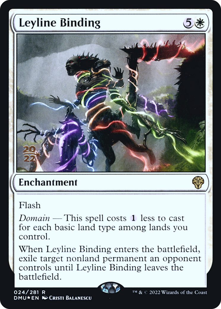 Leyline Binding (PRE-024) [Dominaria United Promos] Foil