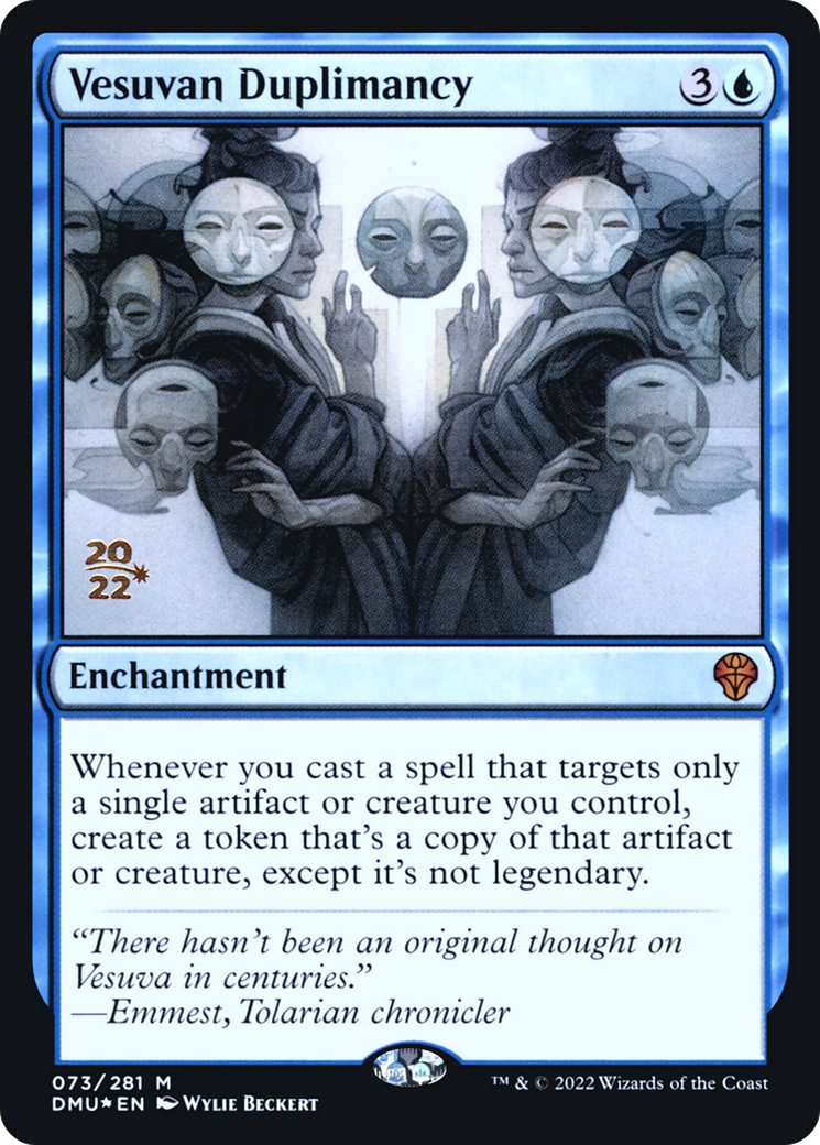 Vesuvan Duplimancy (PRE-073) [Dominaria United Promos] Foil
