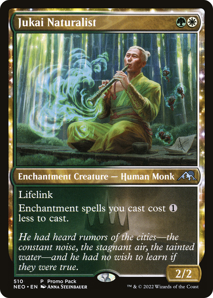 Jukai Naturalist (PPNEO-510) [Promo Pack: Kamigawa: Neon Dynasty] Foil