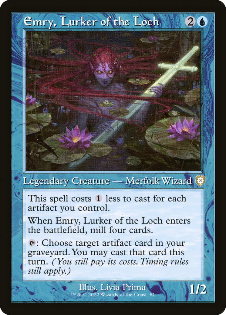Emry, Lurker of the Loch (BRC-081) [The Brothers' War Commander]