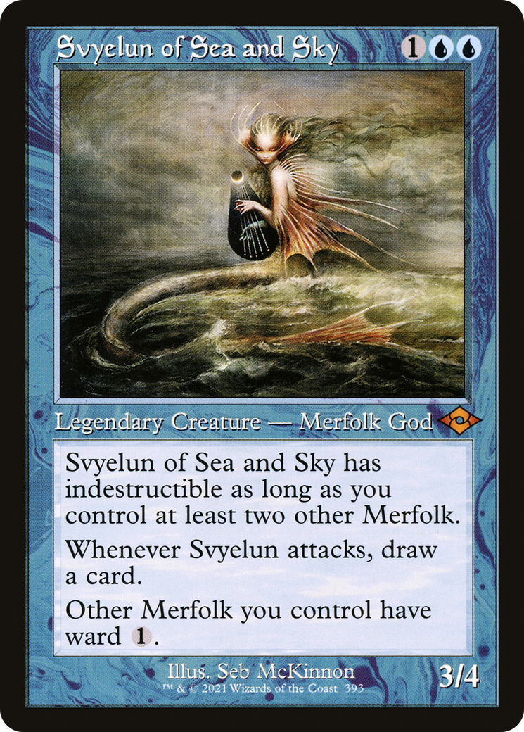 Svyelun of Sea and Sky (Retro Frame) (MH2-393) [Modern Horizons 2] Foil