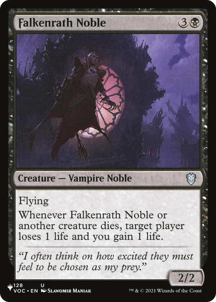 Falkenrath Noble (LIST-VOC-128) [The List]