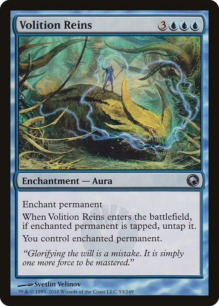 Volition Reins (SOM-053) [Scars of Mirrodin] Foil