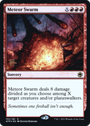 Meteor Swarm (PRE-155S) [Adventures in the Forgotten Realms Promos] Foil