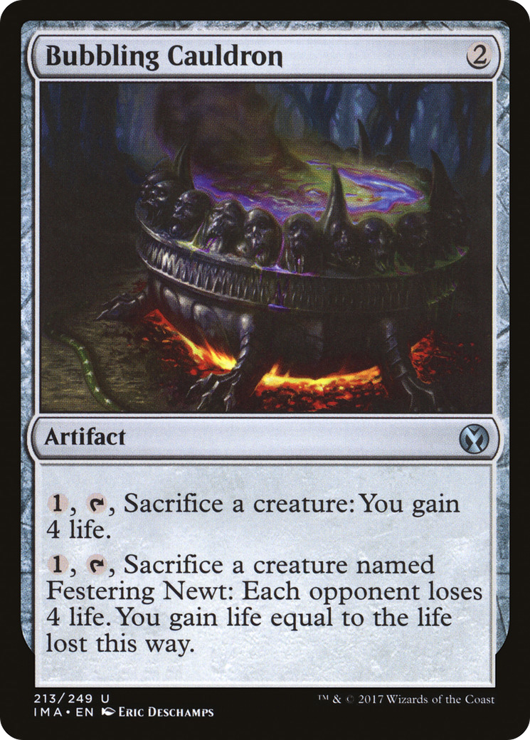Bubbling Cauldron (IMA-213) [Iconic Masters]