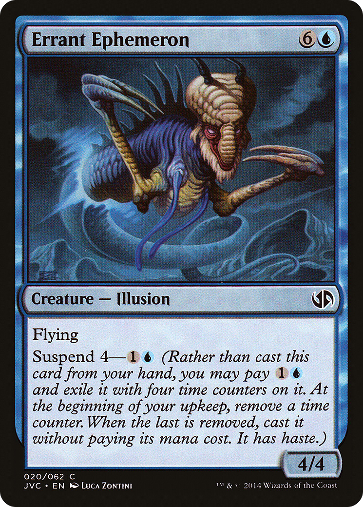 Errant Ephemeron (DD3-020) [Duel Decks Anthology: Jace vs. Chandra]