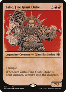 Zalto, Fire Giant Duke (Showcase) (AFR-323) [Adventures in the Forgotten Realms]