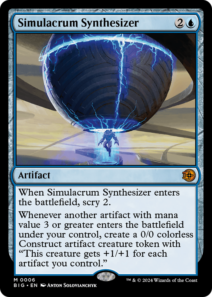 Simulacrum Synthesizer (BIG-006) [The Big Score] Foil