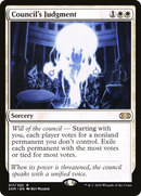 Council's Judgment (2XM-011) [Double Masters] Foil