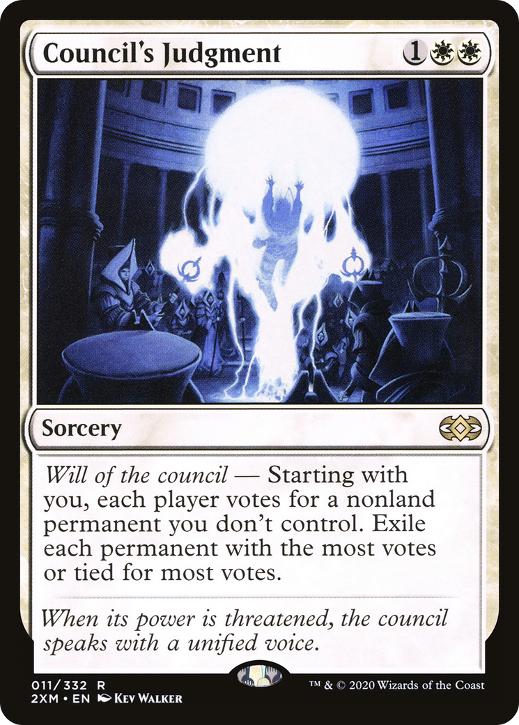 Council's Judgment (2XM-011) [Double Masters] Foil