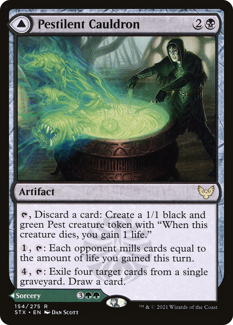 Pestilent Cauldron (STX-154) [Strixhaven: School of Mages]