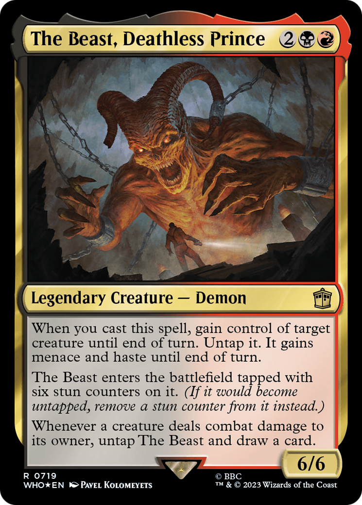 The Beast, Deathless Prince (WHO-719) [Doctor Who] Foil
