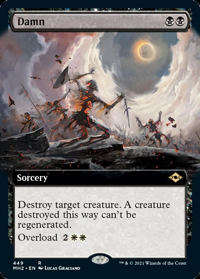 Damn (MH2-449) [Modern Horizons 2]: (Extended Art)