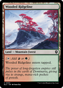 Wooded Ridgeline (BLC-353) [Bloomburrow Commander]