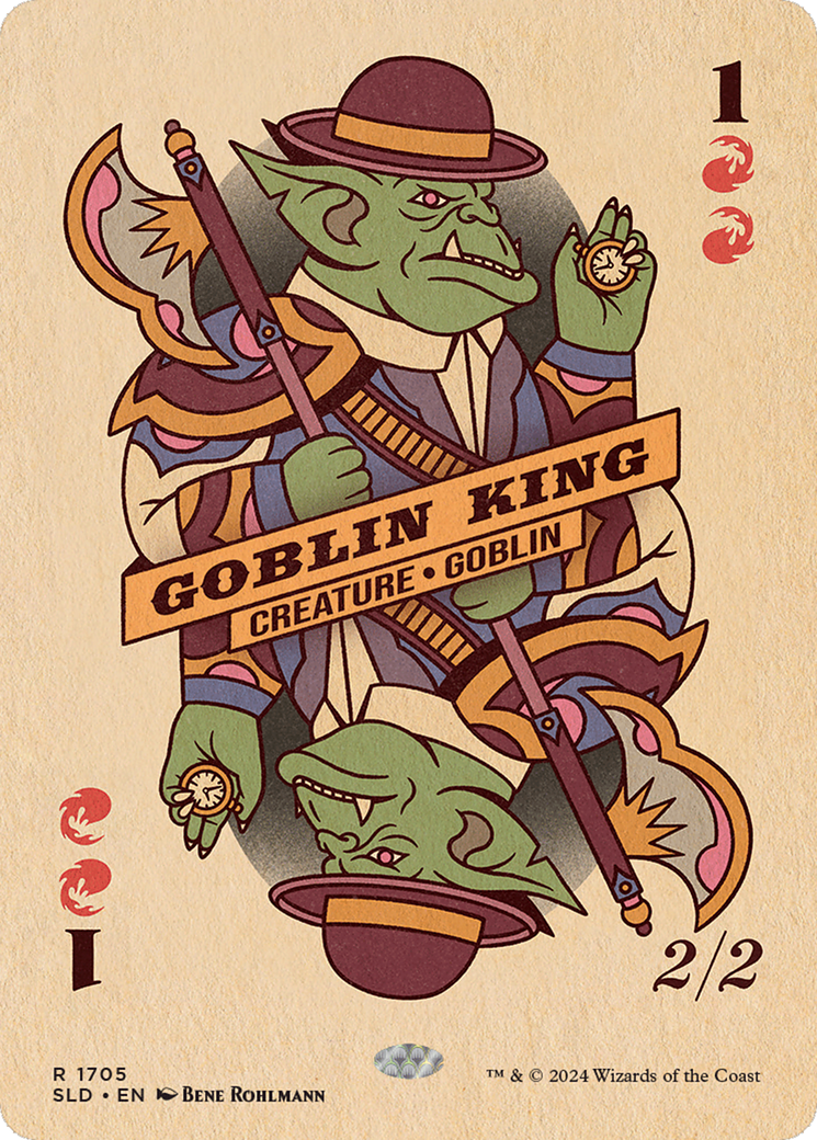 Goblin King (SLD-1705) [Secret Lair Drop] (Borderless)