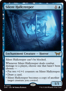 Silent Hallcreeper (DSK-072) [Duskmourn: House of Horror]: (enchantment) Foil