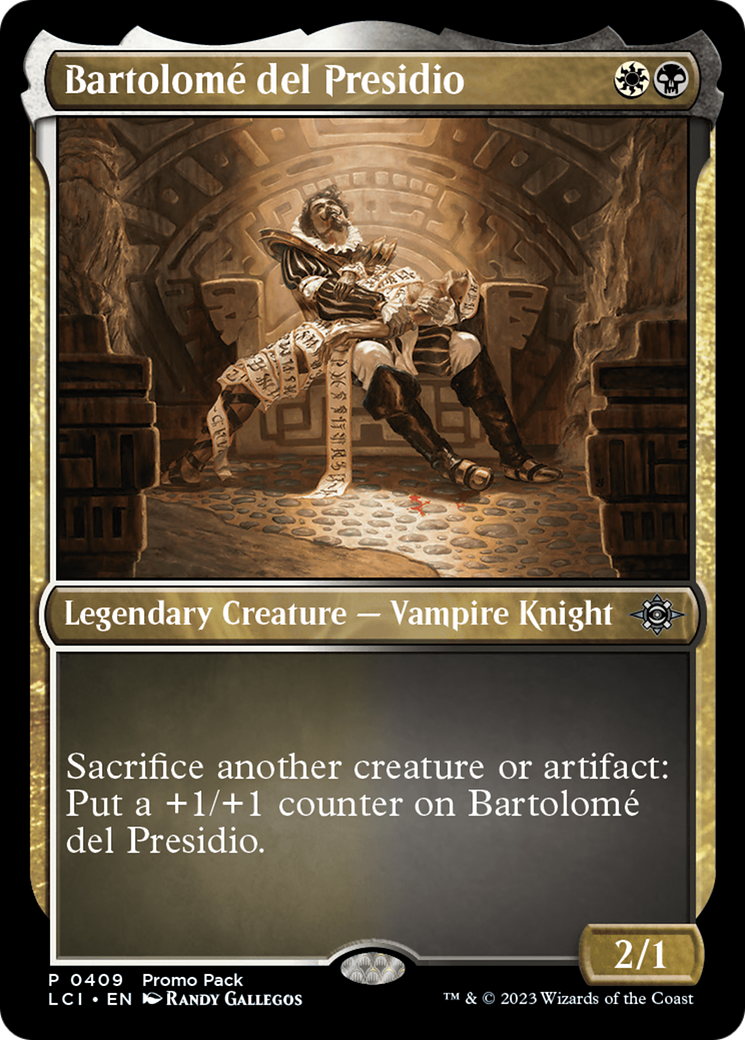 Bartolomé del Presidio (PPLCI-409) [The Lost Caverns of Ixalan] Foil