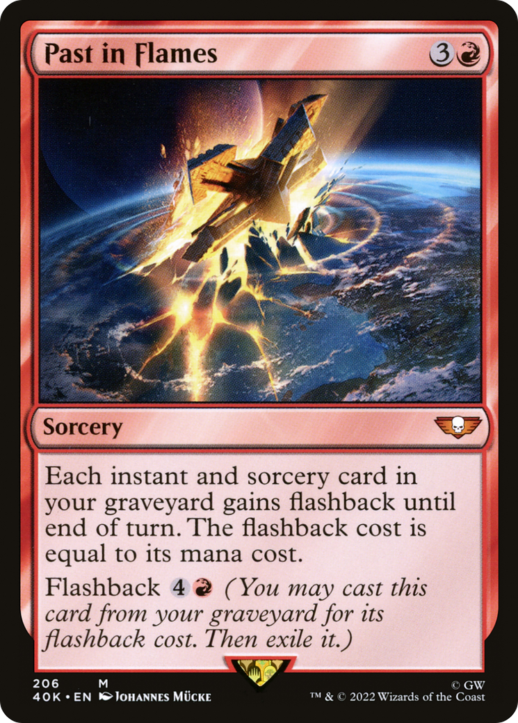 Past in Flames (40K-206) [Warhammer 40,000 Commander]