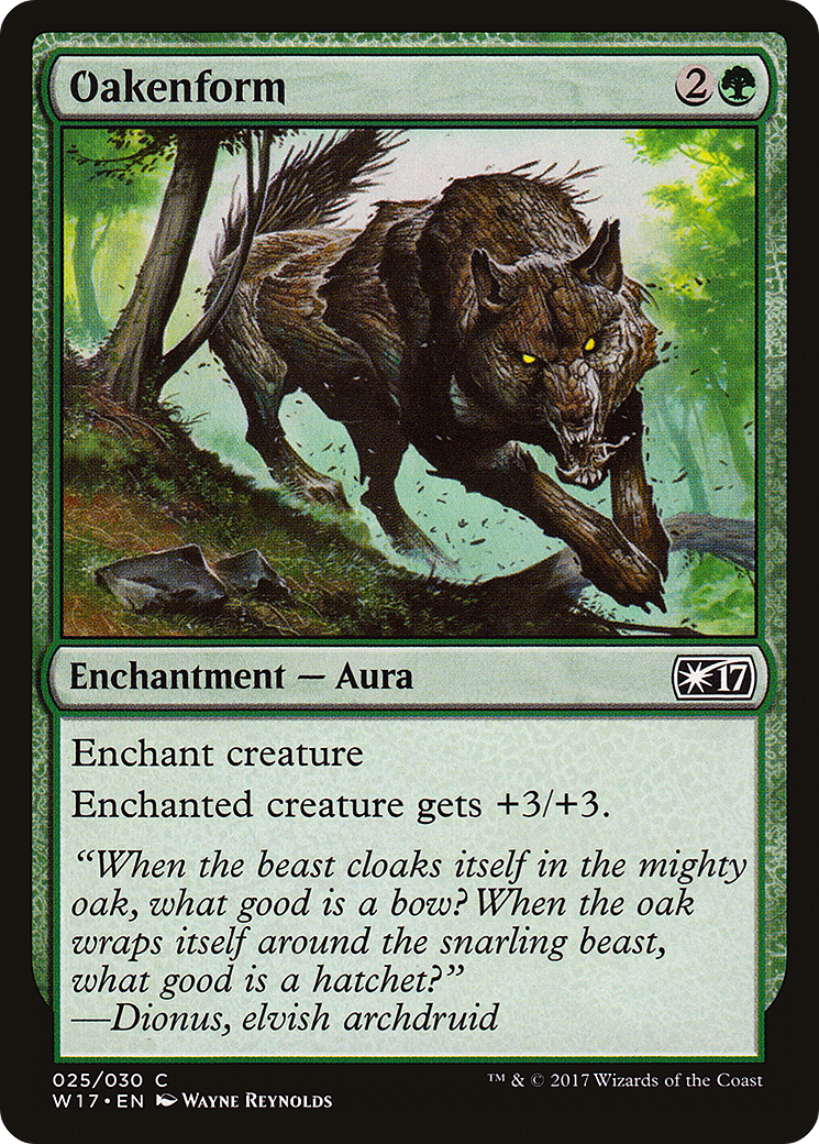 Oakenform (W17-025) [Welcome Deck 2017]