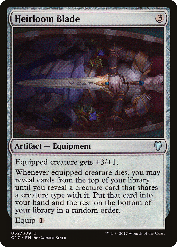 Heirloom Blade (C17-052) [Commander 2017]