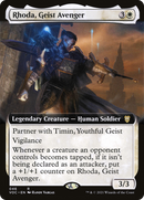 Rhoda, Geist Avenger (Extended Art) (VOC-046) [Crimson Vow Commander]