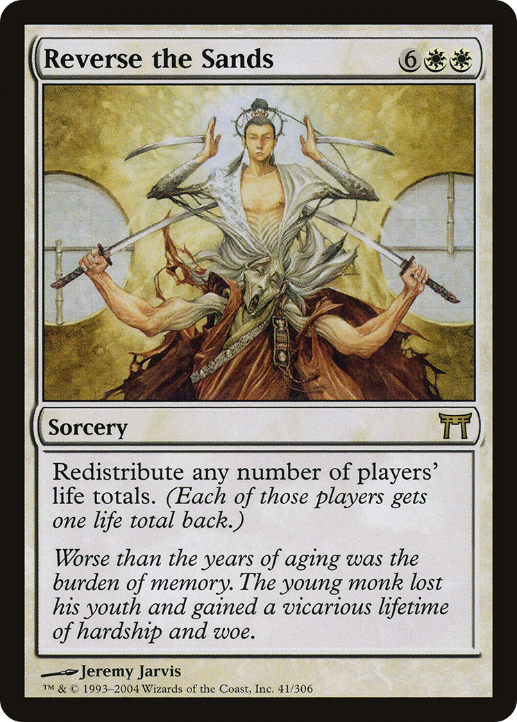 Reverse the Sands (CHK-041) [Champions of Kamigawa]