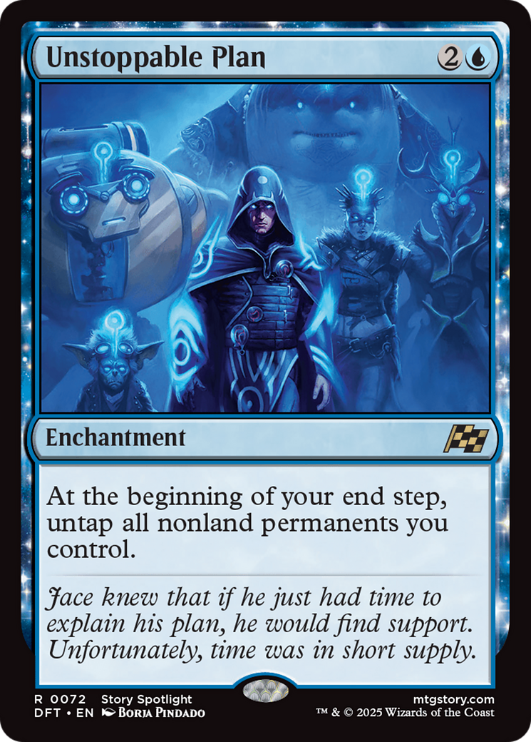 Unstoppable Plan (DFT-072) [Aetherdrift]: (enchantment)