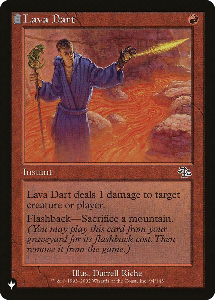 Lava Dart (LIST-JUD-94) [The List]: (tombstone)