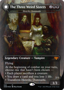 The Three Weird Sisters - Henrika Domnathi (VOW-335) (Borderless) [Innistrad: Crimson Vow]