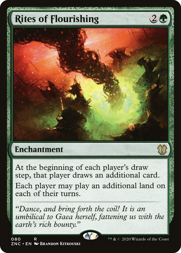 Rites of Flourishing (ZNC-080) [Zendikar Rising Commander]