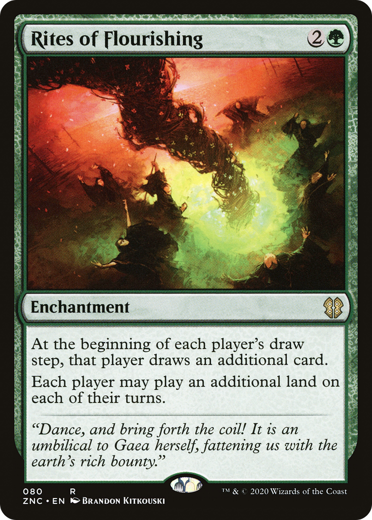 Rites of Flourishing (ZNC-080) [Zendikar Rising Commander]