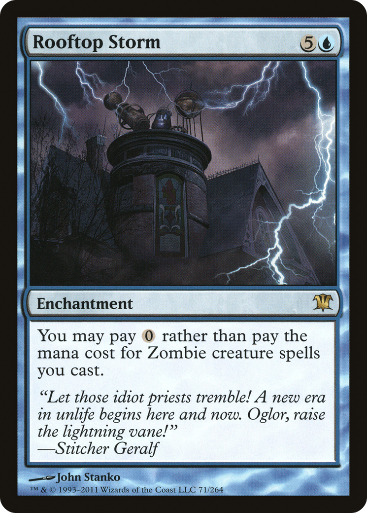 Rooftop Storm (ISD-071) [Innistrad] Foil