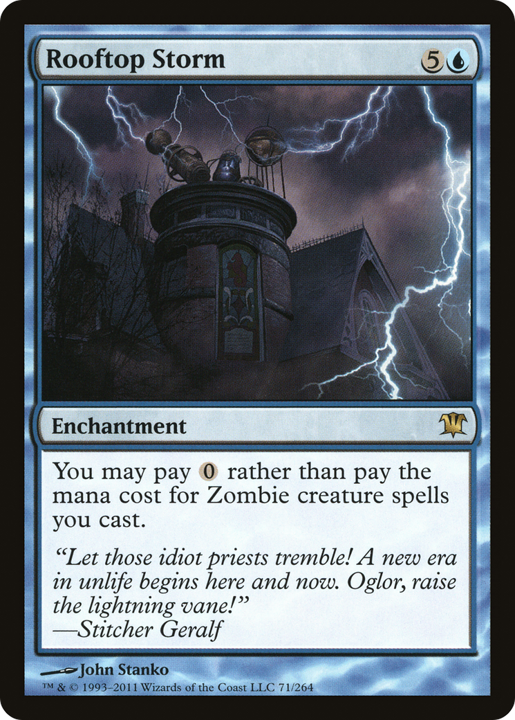 Rooftop Storm (ISD-071) [Innistrad]