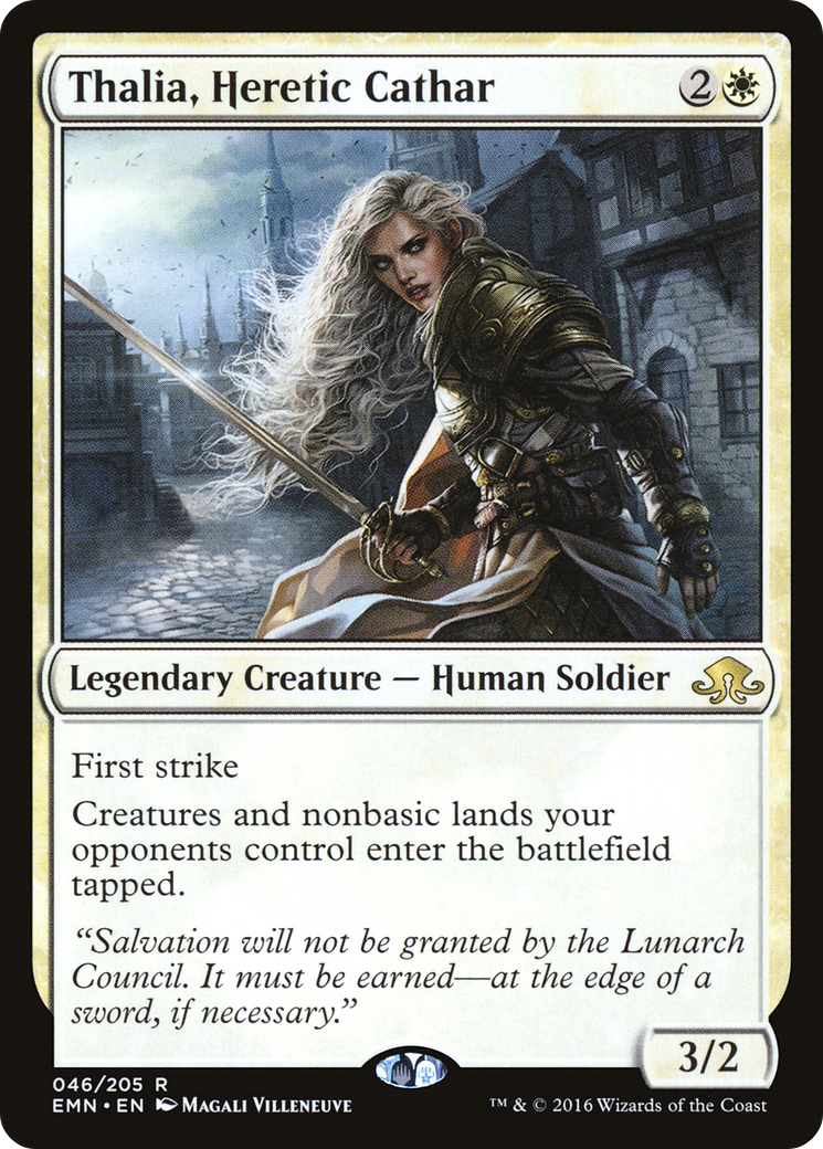 Thalia, Heretic Cathar (EMN-046) [Eldritch Moon] Foil