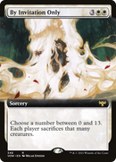By Invitation Only (Extended Art) (VOW-346) [Innistrad: Crimson Vow]