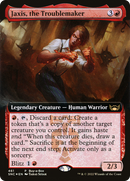 Jaxis, the Troublemaker (BABP-461) (Extended Art) [Streets of New Capenna] Foil